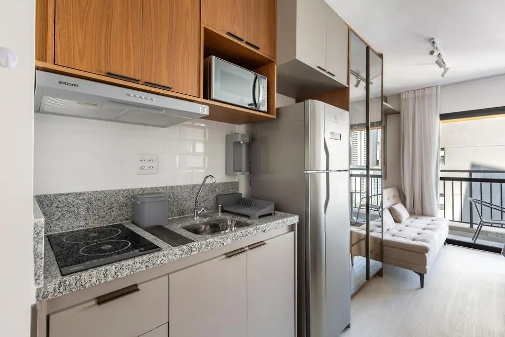 Apartment Apartamento Novo E Aconchegante Proximo A Paulista E Ao H Sirio Andar Alto Sao Paulo Brazil
