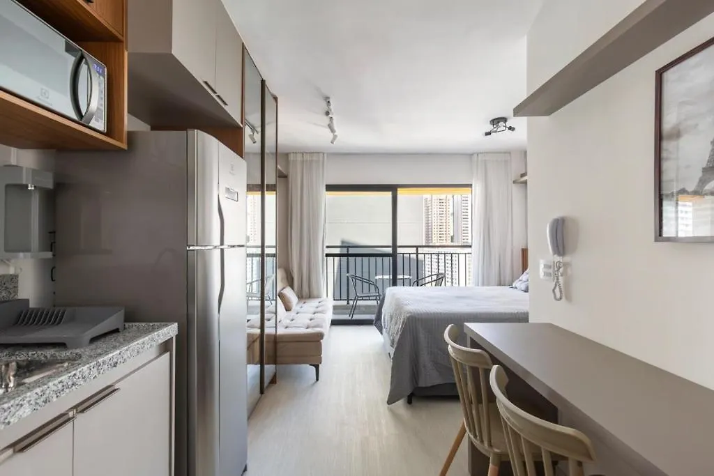 Apartamento Novo E Aconchegante Proximo A Paulista E Ao H Sirio Andar Alto Sao Paulo