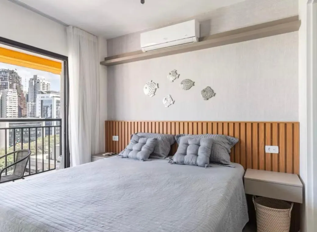 Apartamento Novo E Aconchegante Proximo A Paulista E Ao H Sirio Andar Alto Sao Paulo