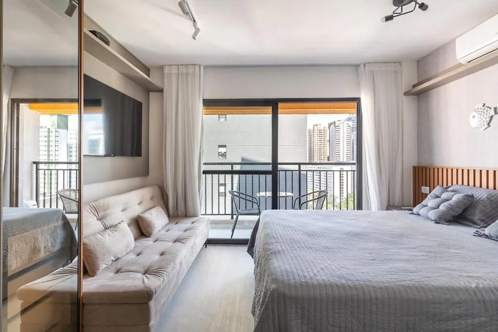 Apartamento Novo E Aconchegante Proximo A Paulista E Ao H Sirio Andar Alto São Paulo Apartament